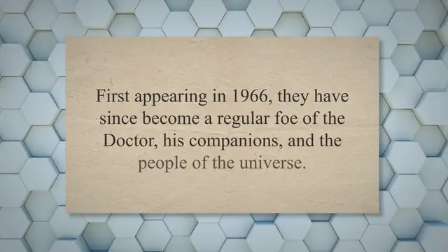 Video thumbnail for Who Are The Cybermen?