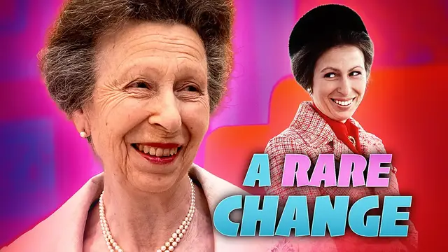 Video thumbnail for The One Time Princess Anne Switched Up Her Signature Hairstyle