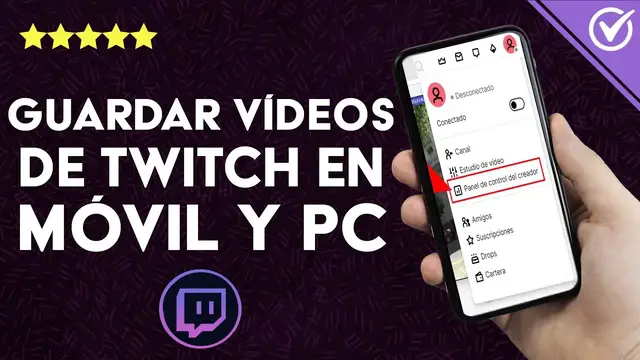 Video thumbnail for ¿Cómo guardar transmisiones, videos y clips de TWITCH en móvil y PC?