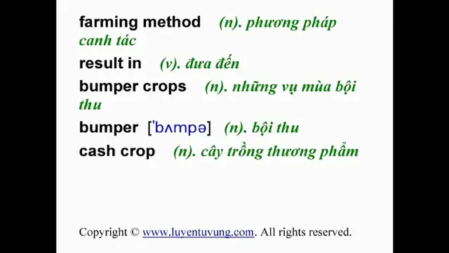 Video thumbnail for Learn English Vocabulary - Grade 10 - Unit 08 - Lesson 01