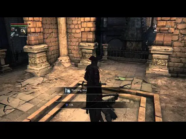 Video thumbnail for Bloodborne - Cathedral Ward: Numbing Mist Location Details & Information (High Up on Roof) PS4