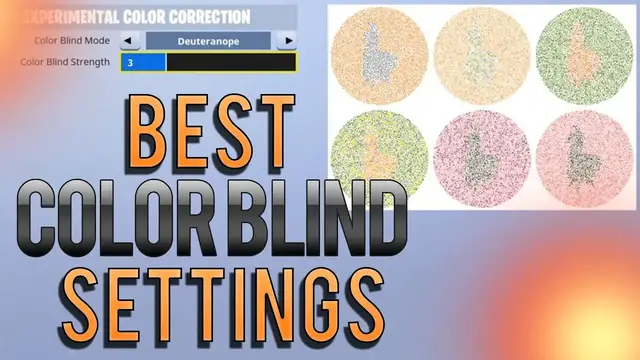 Video thumbnail for Best Color Blind Settings Fortnite PC 2019 (EXAMPLES!)