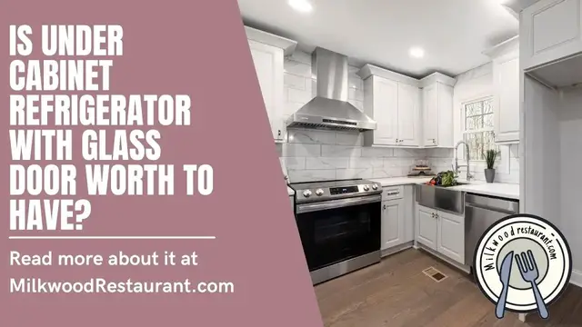 Video thumbnail for Is Under Cabinet Refrigerator With Glass Door Worth To Have? 8 Superb Reasons Why It's Worth To Have