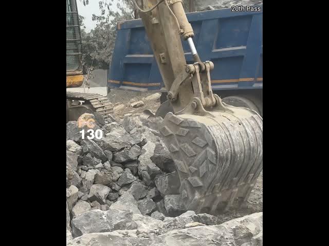 Video thumbnail for 2nd Part Komatsu PC130-7 || Maximum digging power available without pushing the lever fully