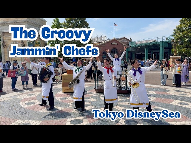 Video thumbnail for The Groovy Jammin' Chefs | Tokyo DisneySea 4K