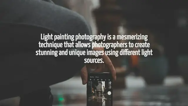 'Video thumbnail for How To Do Light Painting Photography'