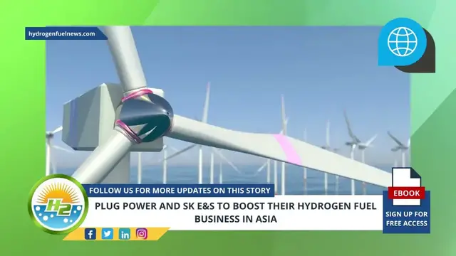 Video thumbnail for Hydrogen News - Plug Power and SK E&S to Boost Their Hydrogen Fuel Business in Asia