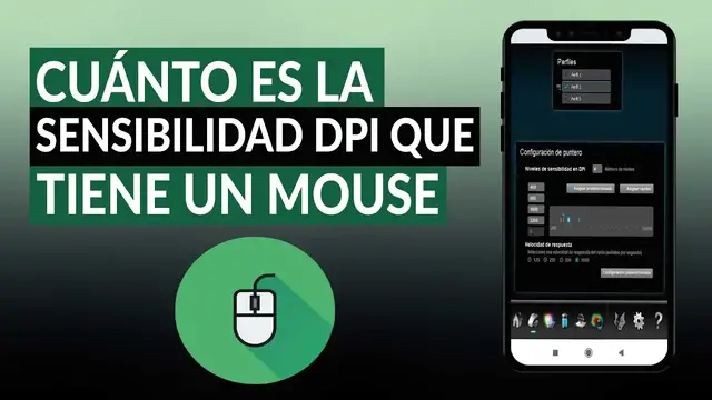 Video thumbnail for Cómo saber cuánto es la SENSIBILIDAD DPI que tiene mi MOUSE actualmente
