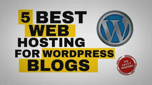 'Video thumbnail for 5 Best Cheap Web Hosting For WordPress Blogs in 2023'