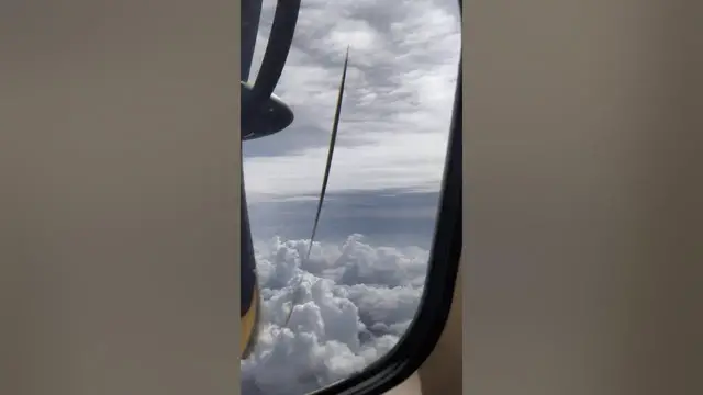 'Video thumbnail for #clouds #cloudsview #SkyViewFromPlaneWindow | Amazing View from plan window | Plane travel video'