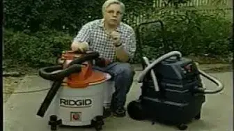 Video thumbnail for Wet Dry Vacuum Cleaners