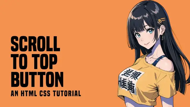 'Video thumbnail for Simple Scroll To Top Button In HTML CSS'