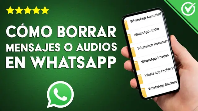 Video thumbnail for ¿Cómo borrar mensajes o audios de WHATSAPP que envié?