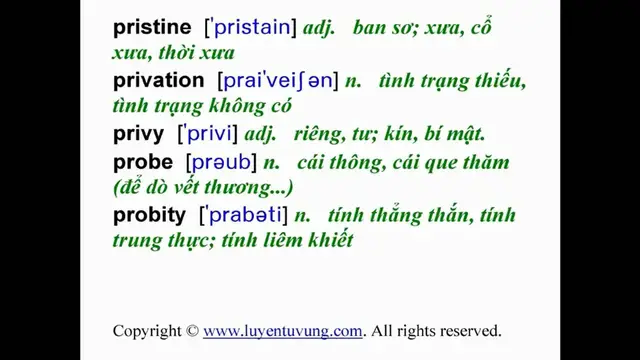 Video thumbnail for Essential Words for the GRE - Lesson 104