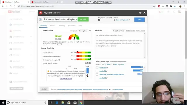 Video thumbnail for Tubebuddy Keyword Explorer Tutorial | Youtube SEO Tutorial