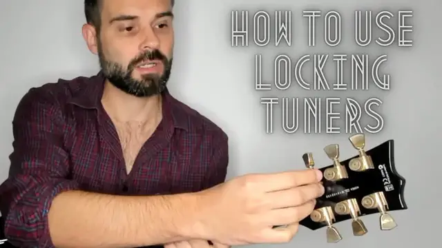 'Video thumbnail for Locking tuners changing strings: how to use them properly'