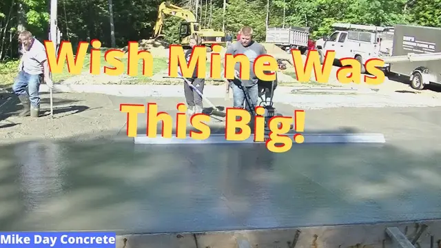 Video thumbnail for (Massive Garage Slab!) How To Form and Pour A 60' x 50' Concrete Slab