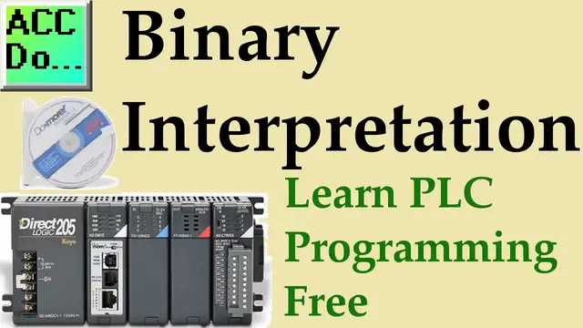 Video thumbnail for Learn PLC Programming - Free 7 - Binary Interpretation