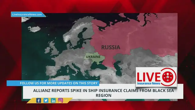 Video thumbnail for Insurance News Today - ALLIANZ REPORTS SPIKE IN SHIP INSURANCE CLAIMS FROM BLACK SEA REGION