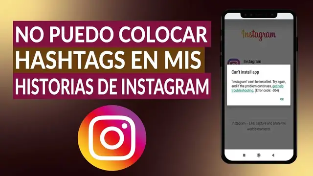 Video thumbnail for ¿Por qué no puedo colocar HASHTAGS en mis publicaciones e historias de INSTAGRAM?