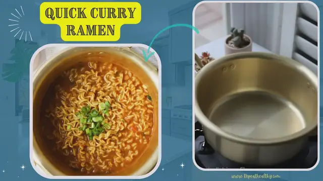 Video thumbnail for Quick Curry Ramen