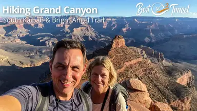 'Video thumbnail for Hiking the Grand Canyon in One Day - South Kaibab and Bright Angel Trail'
