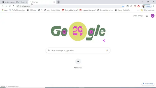 Video thumbnail for CodeSandBox.io Online IDE For Web Development Tutorial for Beginners