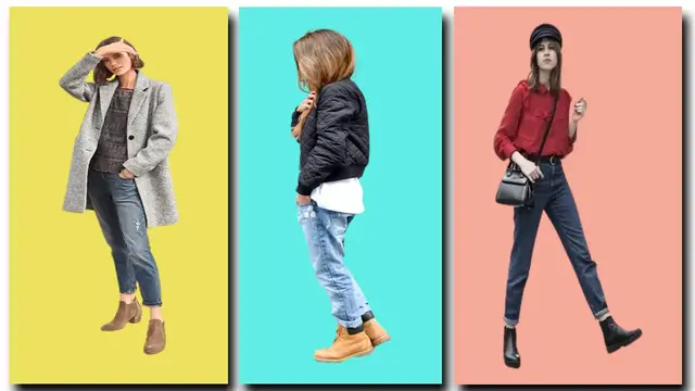 Video thumbnail for How to Wear Boyfriend Jeans With Boots