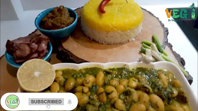 'Video thumbnail for Baghali Ghatogh  Recipes (fava bean stew) Iranian recipe /without eggs and completely VEGAN'