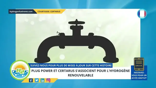 Video thumbnail for [French] Plug Power and Certarus team up for renewable hydrogen
