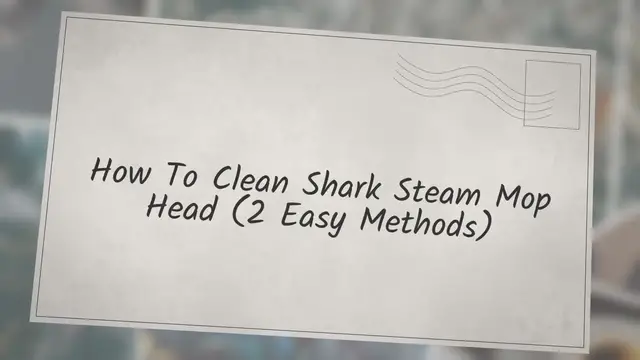 Video thumbnail for How To Clean Shark Steam Mop Head (2 Easy Methods)