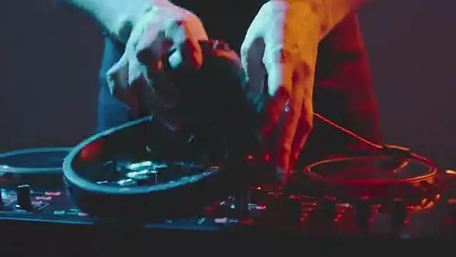 'Video thumbnail for DJ Playing in Slow Motion'