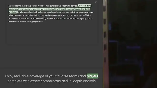 Video thumbnail for coverage of your favorite teams and players, complete with expert commentary and in-depth analysis. Our platform offers high-definition visuals and seamless connectivity, ensuring you never miss a moment of the action. Join a community of