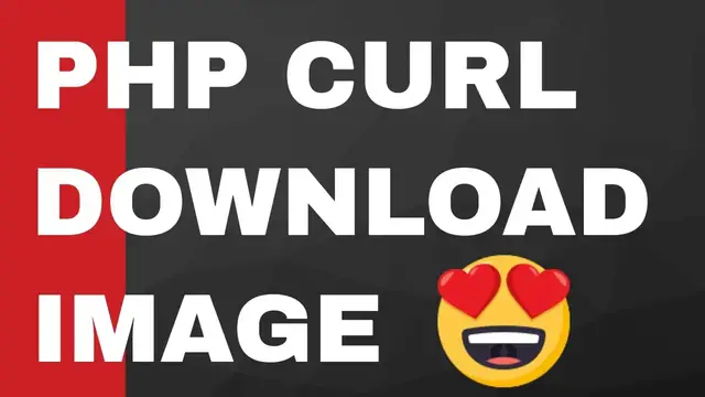 Video thumbnail for PHP cURL Script to Download Image From URL to Local Disk Full Example