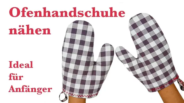 Video thumbnail for Anleitung Ofenhandschuhe nähen - *Nähprojekt für Anfänger* - DIY-Geschenkidee zu Weihnachten