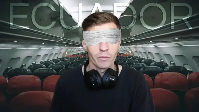 Video thumbnail for Flying Across the World Blindfolded (to Ecuador)
