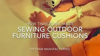 Video thumbnail for How To Sew Outdoor Furniture Cushions