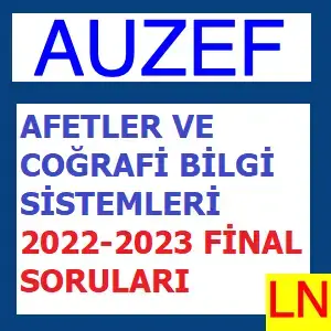 Video thumbnail for Afetler Ve Coğrafi Bilgi Sistemleri 2022-2023 Final Soruları