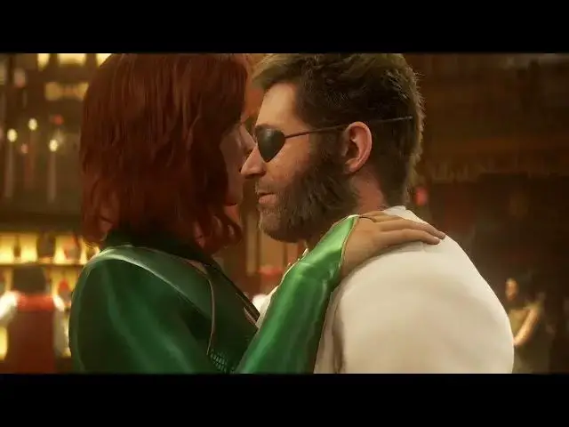 Video thumbnail for Marvel's Wolverine - Roll The Dice: Accompany and Dance with Jean Grey | Eavesdrop | Kiss Cutscene
