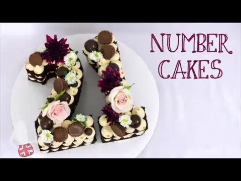 'Video thumbnail for How To Make A Number Cake'