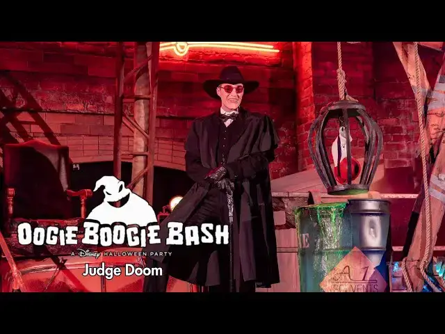 'Video thumbnail for Judge Doom | Oogie Boogie Bash 2025 4K'