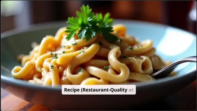 'Video thumbnail for Creamy Chicken Alfredo Recipe'
