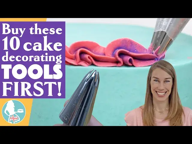 'Video thumbnail for Buy THESE 10 Cake Decorating Tools FIRST!'