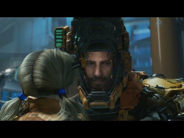 Video thumbnail for Pragmata - Sector 05: Hugh Williams Hugs Diana "You Did Great" Infected with Dead Filament Cutscene