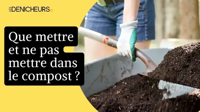 Video thumbnail for 🎍 Que mettre et ne pas mettre dans le compost ? 🍆 🥦 🧅