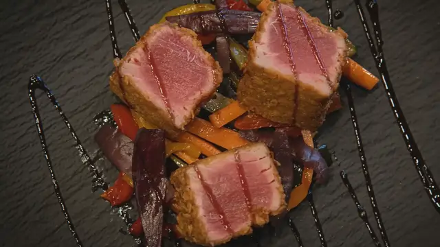 Video thumbnail for Quick and Easy Seared Tuna Recipe_ Restaurant-Quality in 10 Minutes