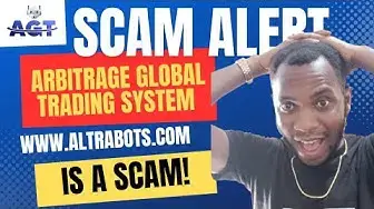 Video thumbnail for 😡 Arbitrage Global Trading System (altrabots.com) Investment is a SCAM, run!!! #scamalertreviews