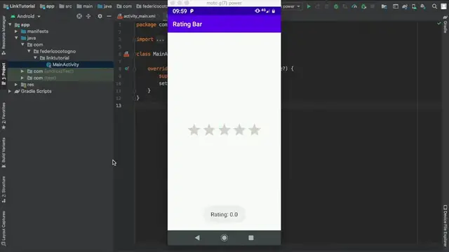 Video thumbnail for Rating Bar Tutorial