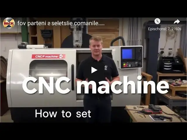 Video thumbnail for How to Set Up a CNC Machine: Step-by-Step Guide for Beginners