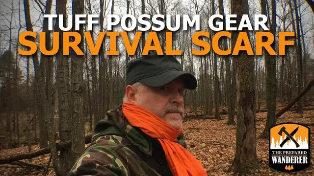 'Video thumbnail for Tuff Possum Gear Survival Scarf'